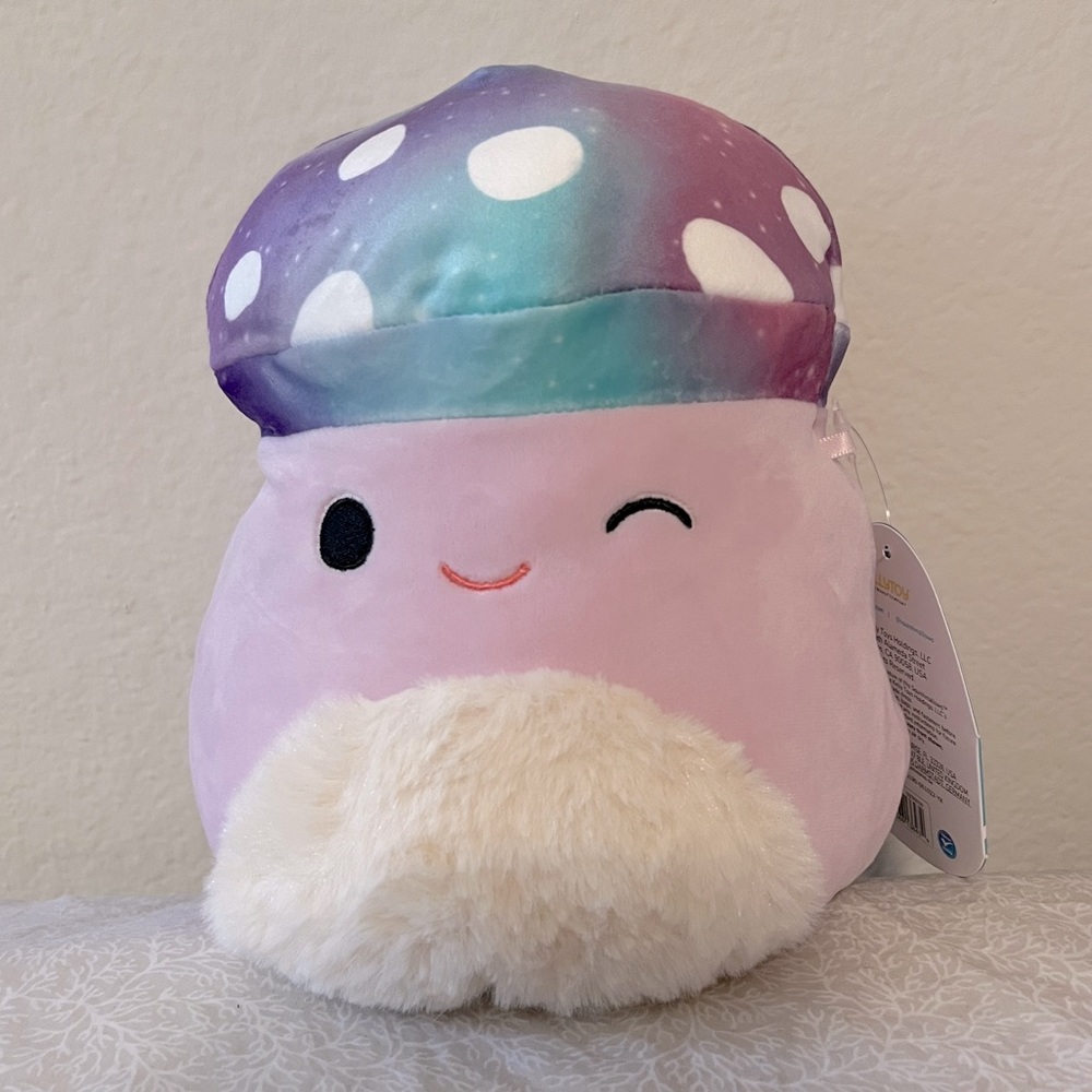 Minya Mushroom Squishmallow 7.5”